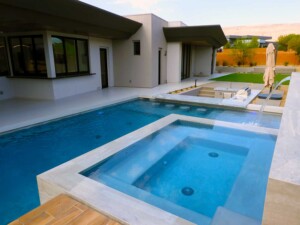 RedBeard Inspections home inspector examining a high end Las Vegas property